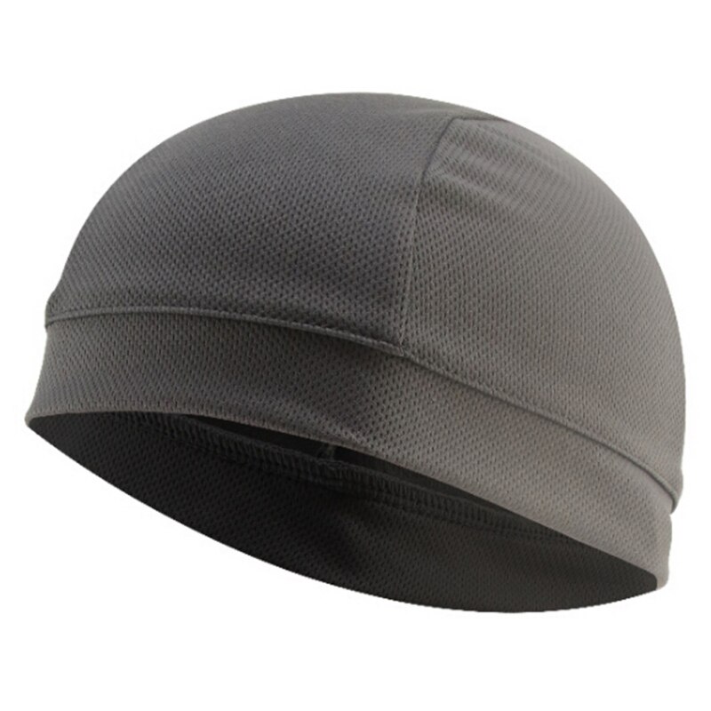 Quick Dry Helmet Cycling Cap Anti-UV Anti-Sweat Sports Hat Motorcycle Bike Riding Cycling Hat Unisex Inner Cap ZJ: B