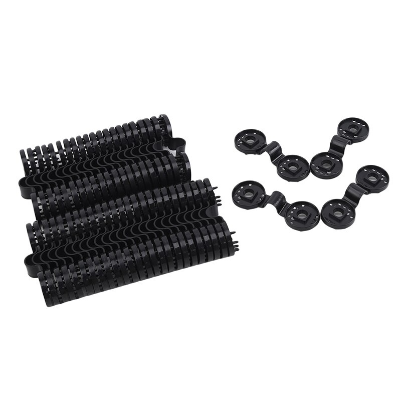 10/30/50PC Holder Fasten Hang Expand Shade Cloth Greenhouses Shade Net Clips Black