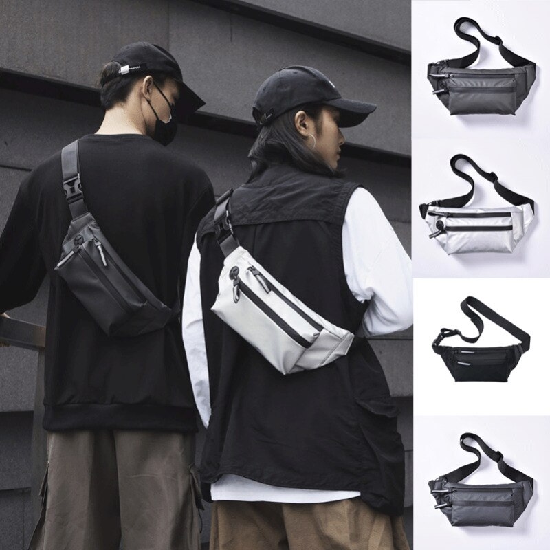 Marken-sport-hüfttasche für damen und herren, wasserdicht, zum laufen und joggen, mit reißverschluss