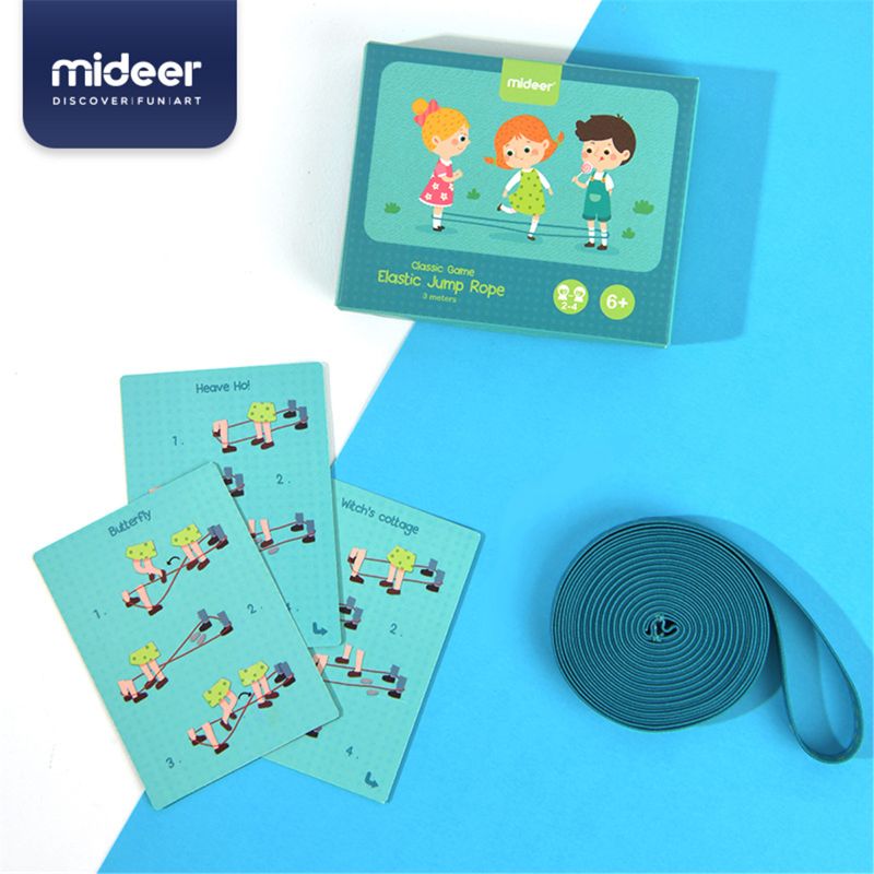Juguetes clásicos para saltar al aire libre para niños, cuerda para saltar de goma elástica, juguetes para niños, exterior, deporte, cooperación familiar Educati: Default Title