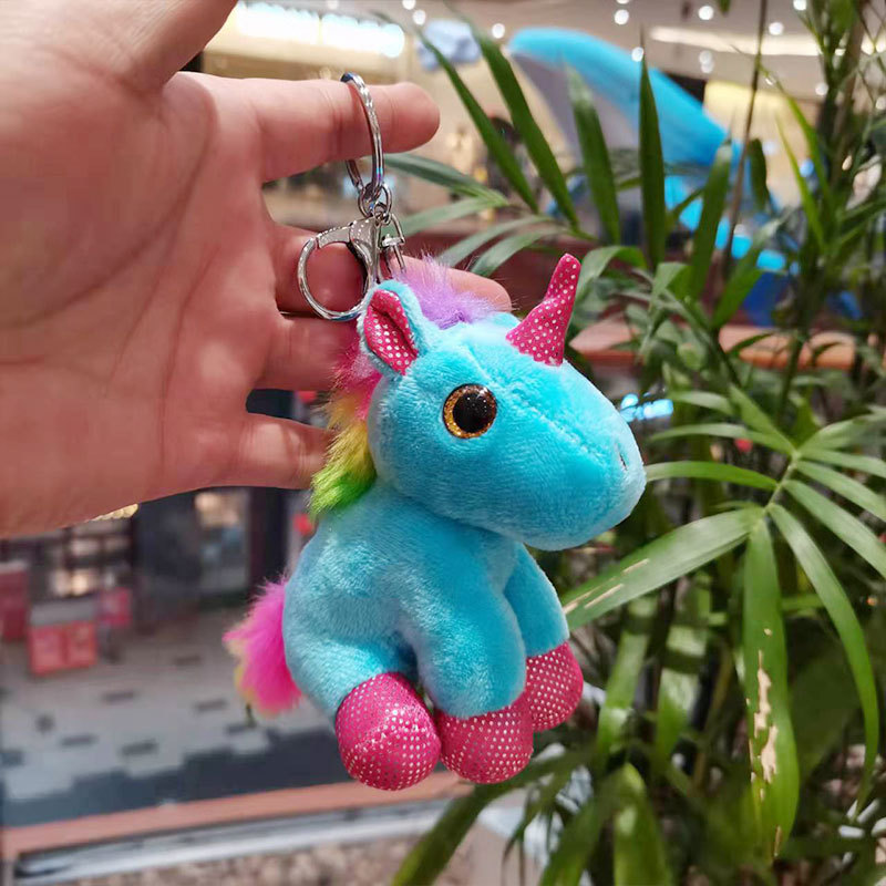 Cute Cartoon Animal Plush Keychain 15Cm Turtle Elephant Tiger Lion Hippo Raccoon Bulldog Bulldog Cat Penguin Monkey Plush Toy: G
