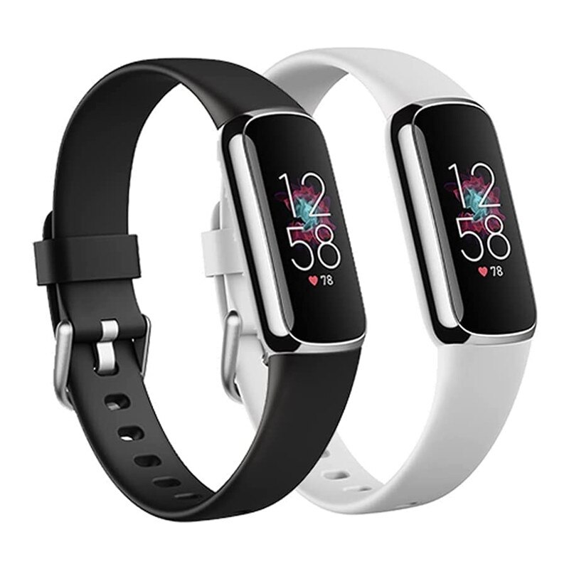 Bracelet de Luxe en Silicone souple pour Fitbit, accessoires pour montre connectée: 4