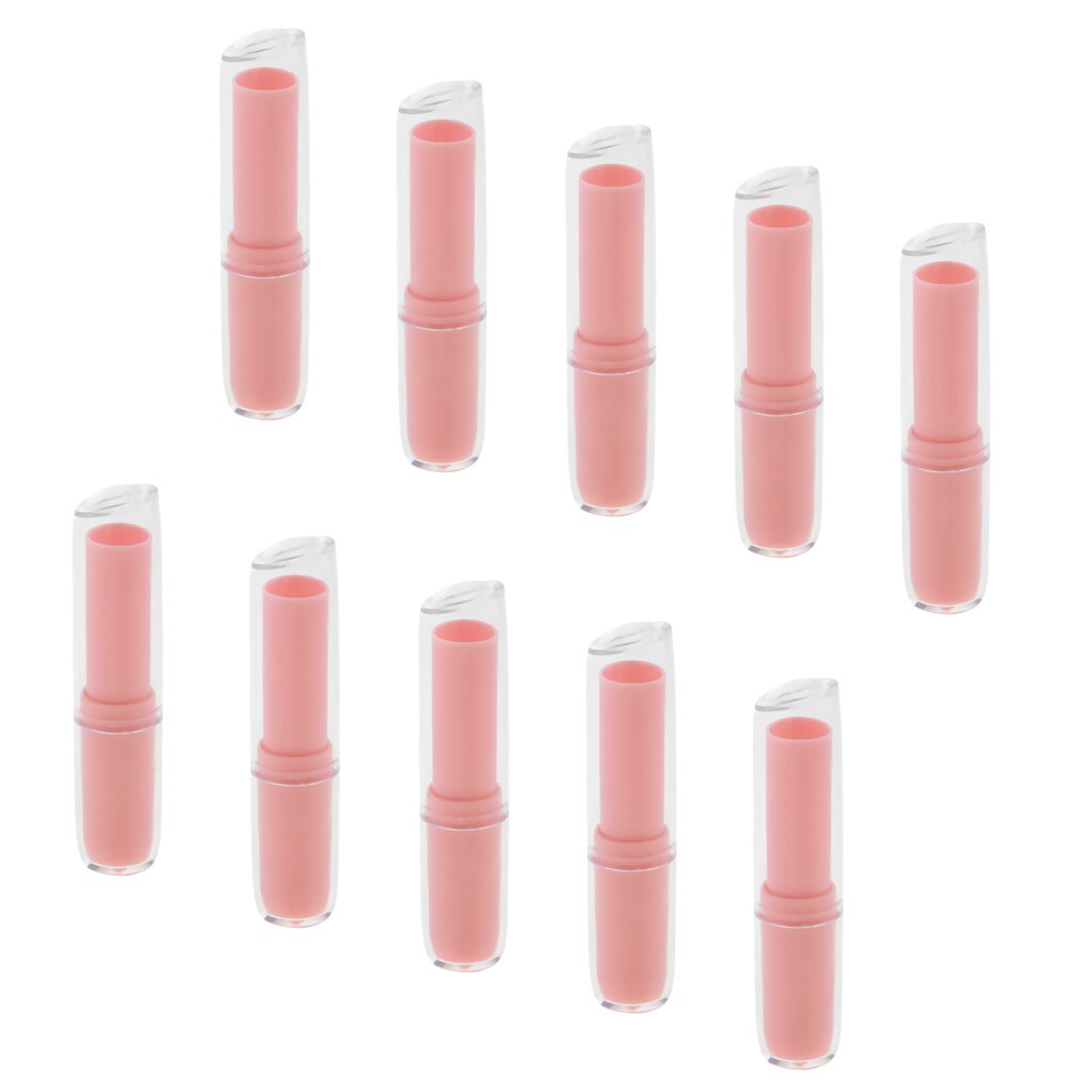 10 Pieces Empty Lipstick Tubes DIY Lip Balm Tube Home DIY Cosmetic Tubes