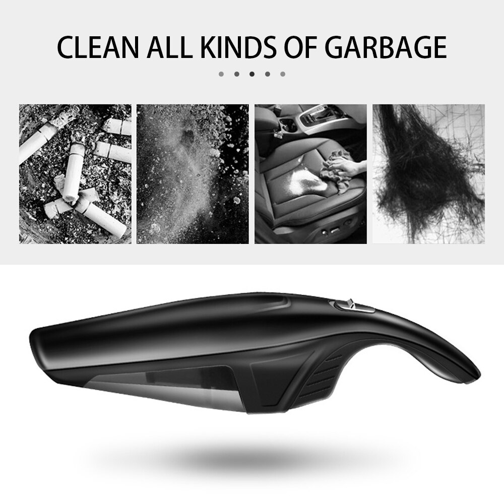 4.0KPA Strong Suction Car Truck Vacuum Cleaner Portable handheld cordless vacuums Wet and Dry Dual Use Car Electronics