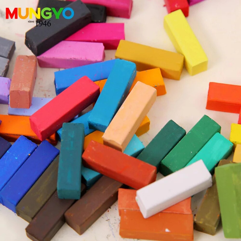 Mungyo Mini Soft Pastel 24 32 48 64 Colors Crayon Chalks for Artist Student Graffiti Painting Pen School Stationery Art Supplies
