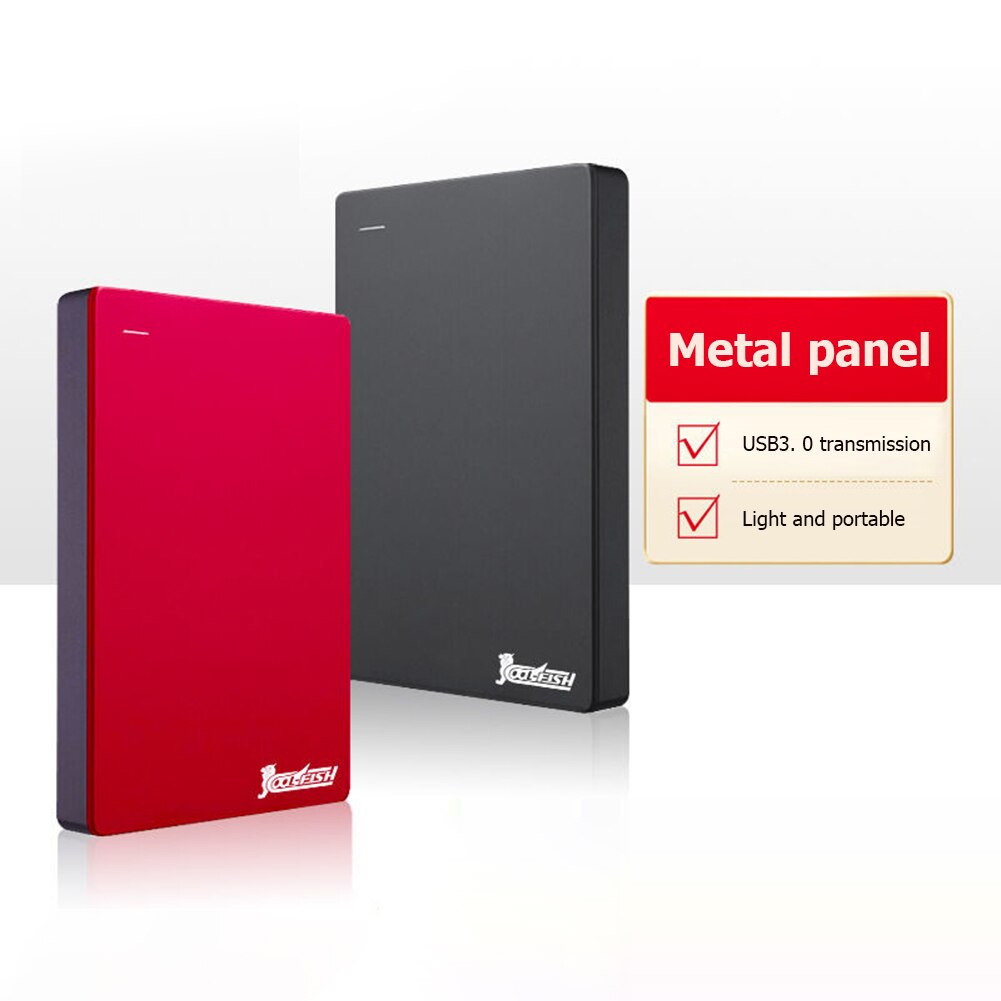 Portable HDD 2.5 1TB SSD Mobile Solid State Drive 1TB 2TB Storage Device Hard Drive for Windows10 / Windows8 / Windows7