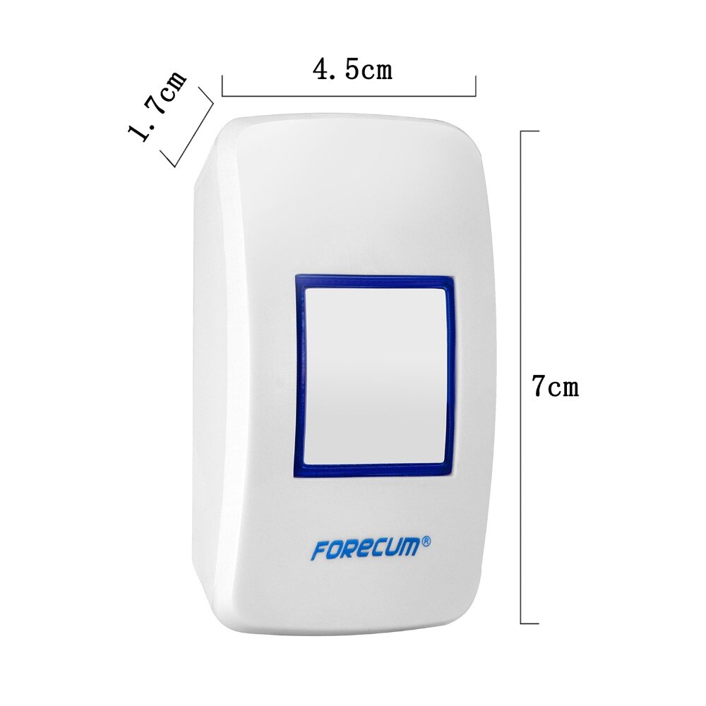 Forecum Draadloze Deurbel Waterdicht 300M Remote Eu Us Plug Smart Deurbel Chime