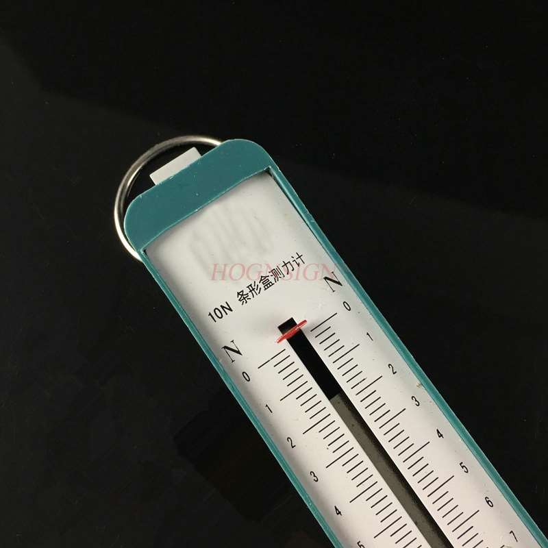 Dynamometer elementary science middle school physics experiment equipment 10N strip box dynamometer for mechanics experiment