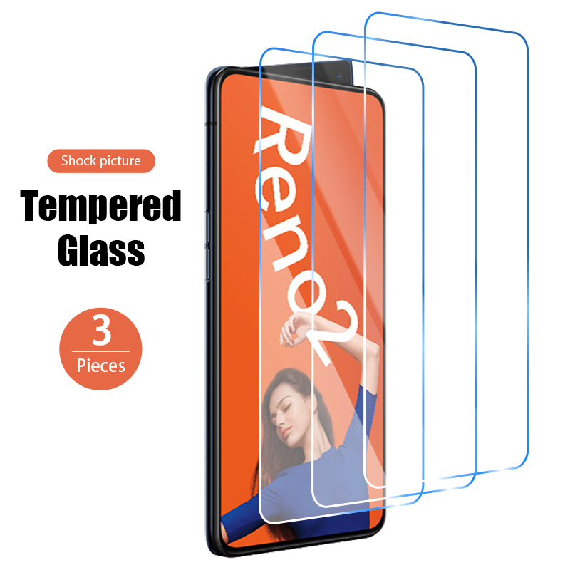 1/2/3Pcs Screen Protector Voor Oppo Reno4 5G Reno3 Pro Film Mobiele Telefoon 9H hard Glas Gehard Glas Voor Oppo Reno2 F Reno Ace Een Z