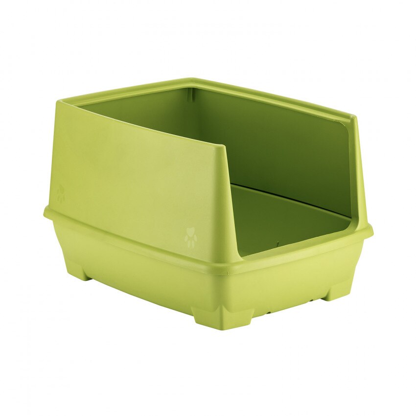Bac à sable pour chat en peluche, disponible en plusieurs couleurs, 7 maisons: Green