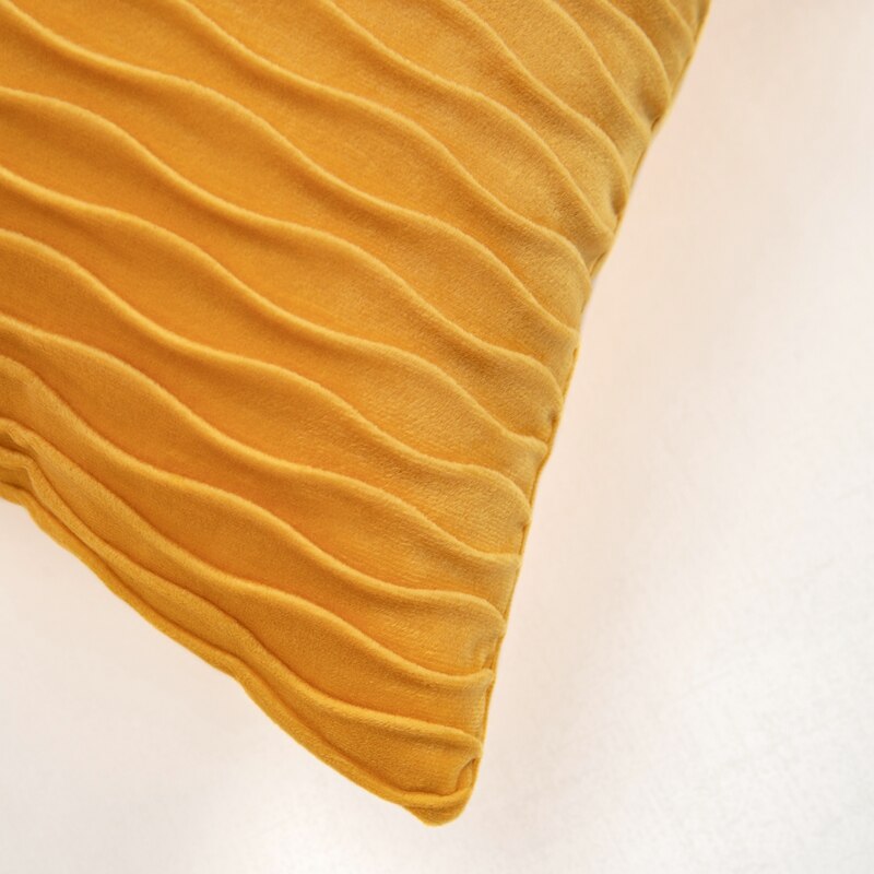 Moderne nordique taie d'oreiller rétro vague décoration taie d'oreiller luxe housse de coussin classique décoratif oreillers pour salon