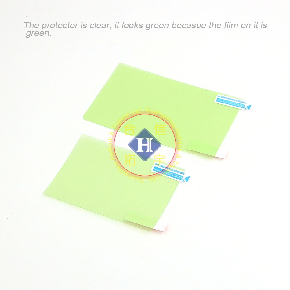 Protector de pantalla LCD HOTHINK 100 unids/lote transparente superior + inferior para Nintendo 3DS XL/3DS LL