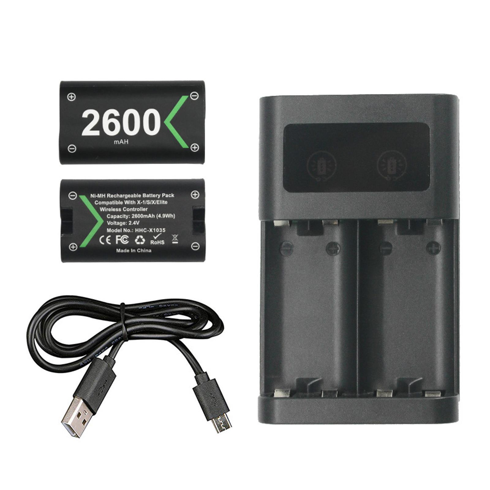 Ladestation für controller mit wiederaufladbarem akku für series xs