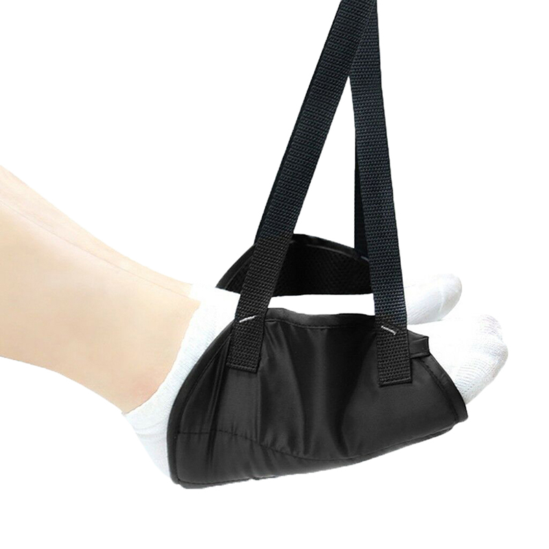 Hamaca reposapiés de avión para el hogar y la Oficina, para viajes, trabajo, cuidado de los pies, masaje, hamaca reposapiés de espuma viscoelástica