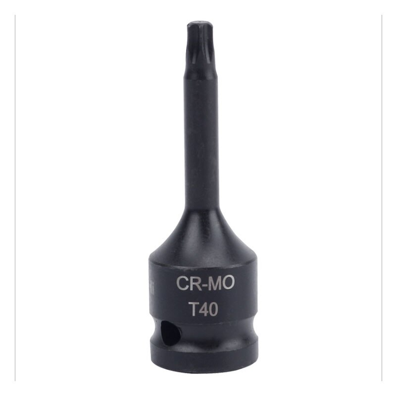 1/2 " torx ster bits dop cr-mo slagschroevendraaier bit  t20-90 torx schroevendraaier bits voor pneumatische elektrische sleutels handgereedschap sets