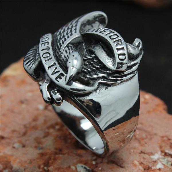BOBIJOO Jewelry - Bel lucky charmes Bescherming Biker Motor 316L Staal Lion Head Chrome Biker