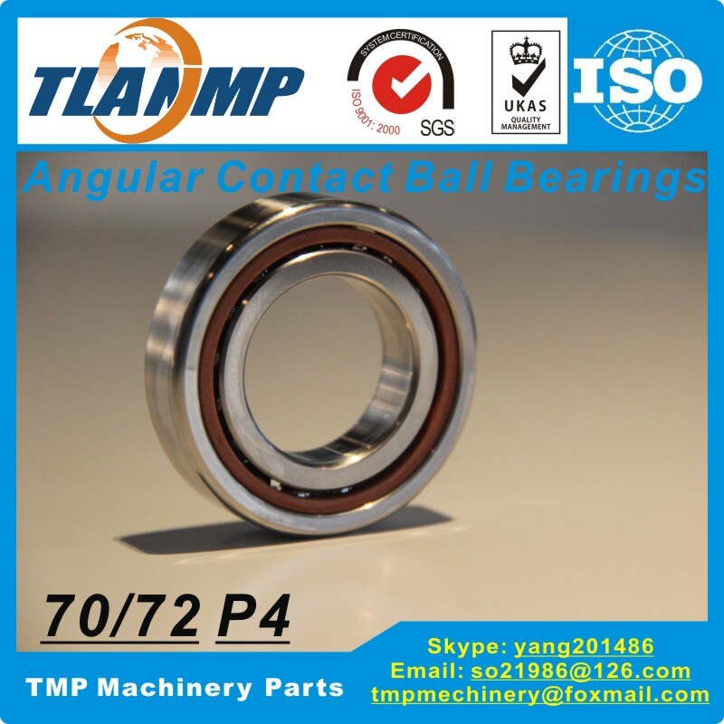 7002C 7002AC SUL P4 DB/DF/DT , 7002C 7002AC HQ1 P4 Angular Contact Ball Bearing (15x32x9mm) high speed Spindle bearings: 7002AC P4 (SU)