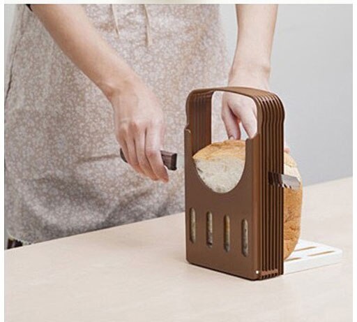 Abs Toast Broodsnijmachine Toast Bakken Tools Brood Snijden Apparaat Rack Hoogwaardige Toast Brood Snijmachine
