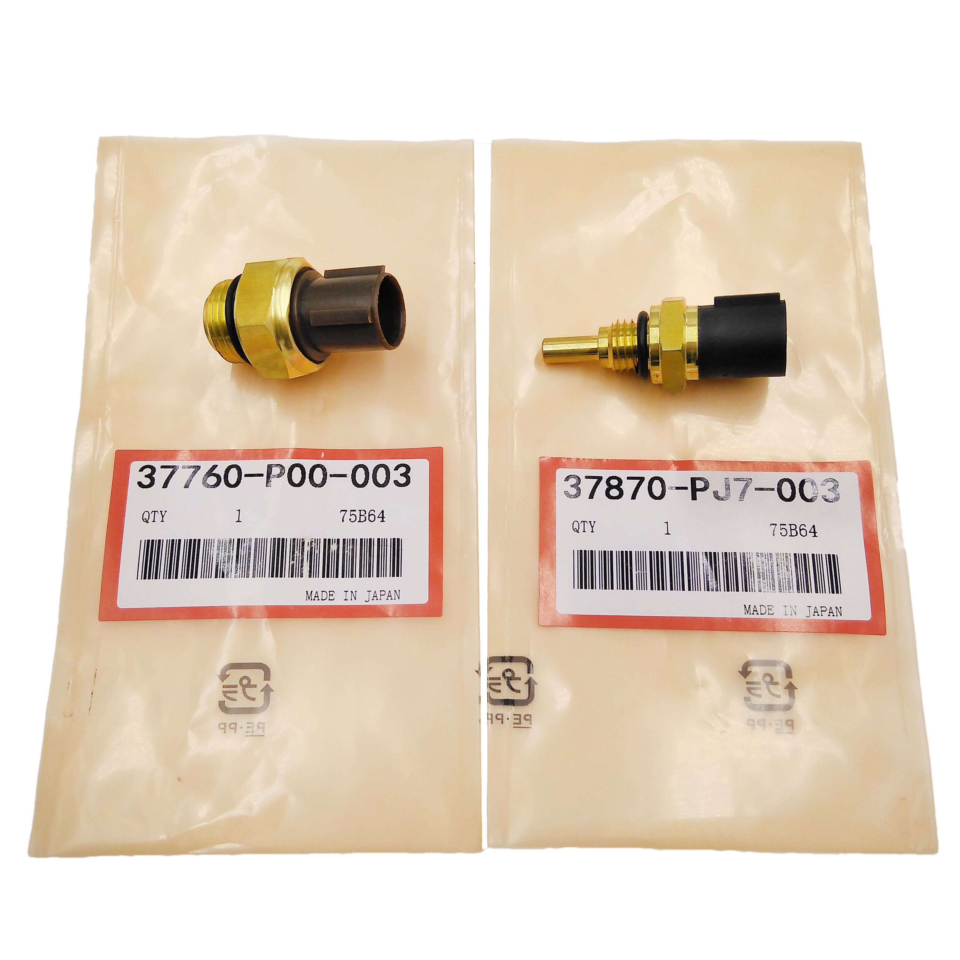 2OEM cooling fan switch and coolant temperature sensor 37760-p00-003 37870-pj7-003