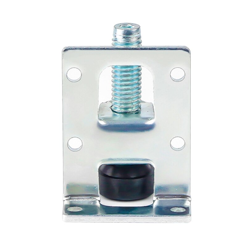 4 Pcs Adjustable Height Sofa Leveling Feet, Cold Rolled Steel Leveling Feet Furniture Leveler Legs, Strong Load-bearing