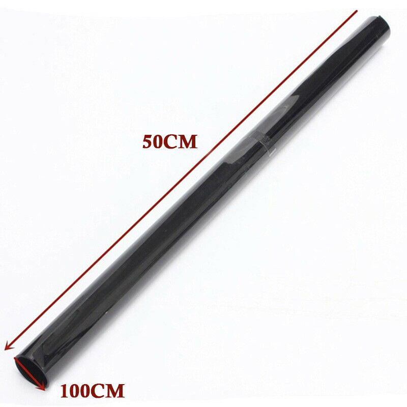 Skåpbil klistermärke anti repor glas 100 x 50cm svart film 35%  vlt