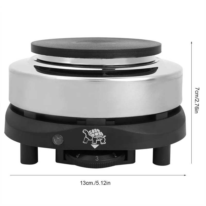 Placa de aquecimento elétrica portátil para bancada, fogão para chá, café, cozinha, único plugue ue, placa de aquecimento