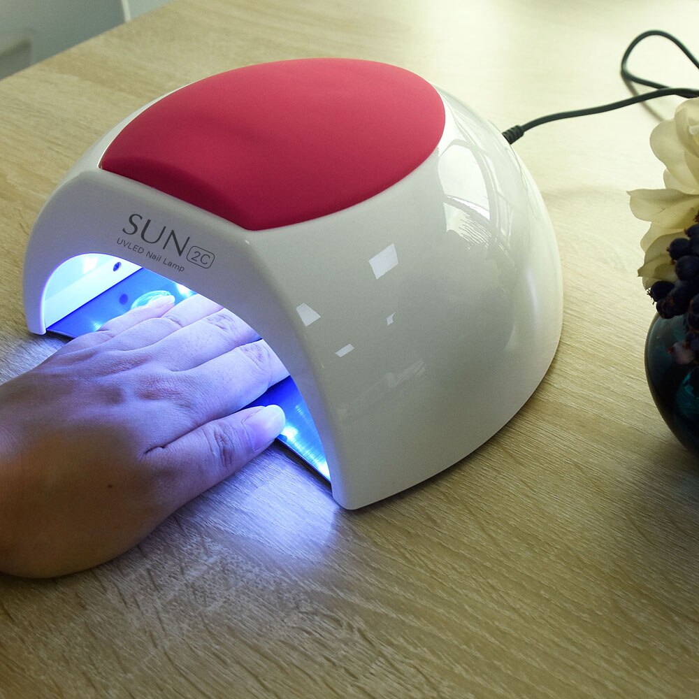 Lámpara Led UV de 48W/80W para secado de uñas, todo tipo de geles, lámpara UV de 33 Led para máquina de curado, temporizador con Sensor y pantalla LCD