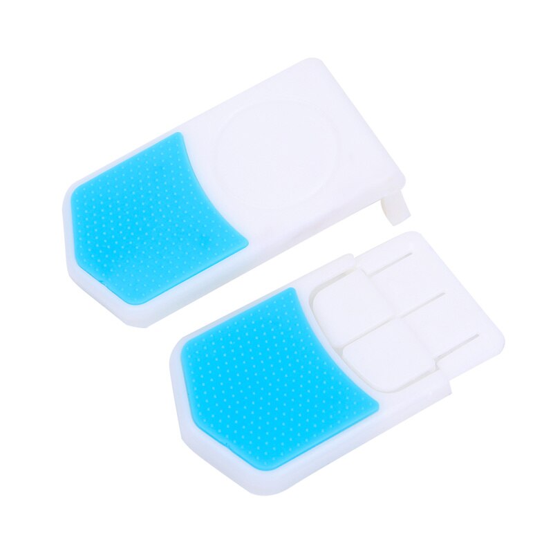 5 Home Baby Veiligheid Sloten Lade Lock Anti-Knijpen Hand Kast Wit Lade Sloten Koelkast Lock Gesp Kinderen Bescherming