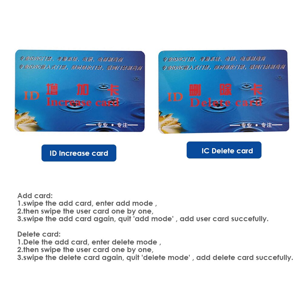 125KHz Standalone Door Access Controller 2000 User IP66 Waterproof Support External Reader Wiegand 26/34 Access Control System