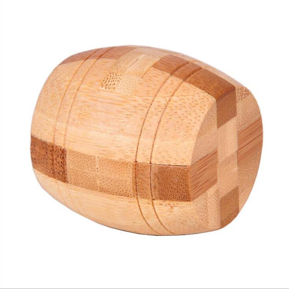 3D Jigsaw Puzzle giocattoli Di Legno Classico Cubo Genius Di Puzzle E il Cervello Occhiolini Puzzle Blocco Giocattolo Educativo Regalo Per I Bambini E Adulti: Barrel lock