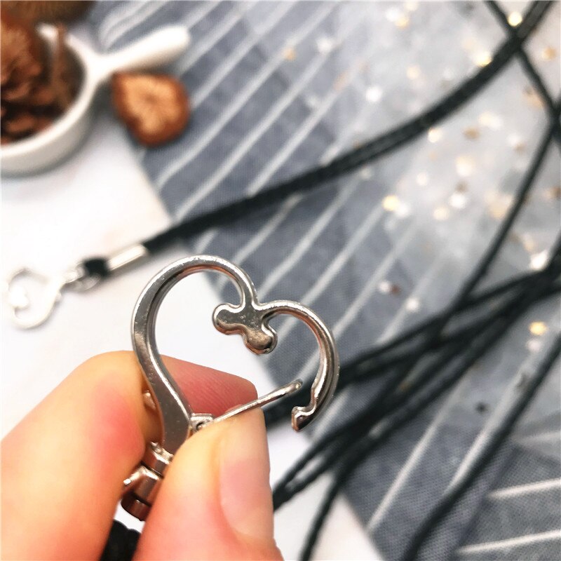 Metall liebe sterne kopf Schlüsselband Weben Nacken Gurt praktisch gurt Kabel Schlüsselband für schlüssel Keychain DIY Hängen Seil keycord schlüssel koord