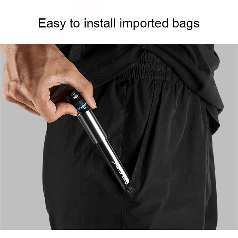 WEST BIKING Bicycle Pump Portable 150PSI Presta / Schrader Road MTB Mountain Bike Pump Bicycle Cycling Pump Hand Pump