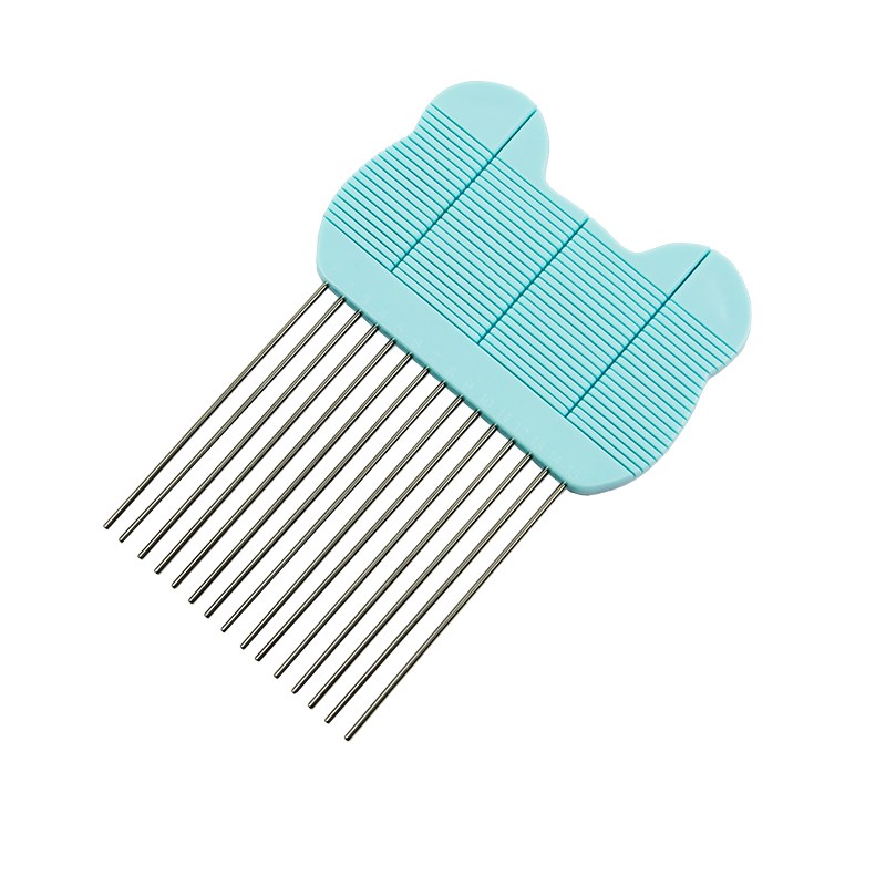 Peigne de Quilling multifonctionnel amélioré, Kit d&#39;outils d&#39;artisanat en papier, outil fait à la main avec fente pour colle et fente pour papier: Blue