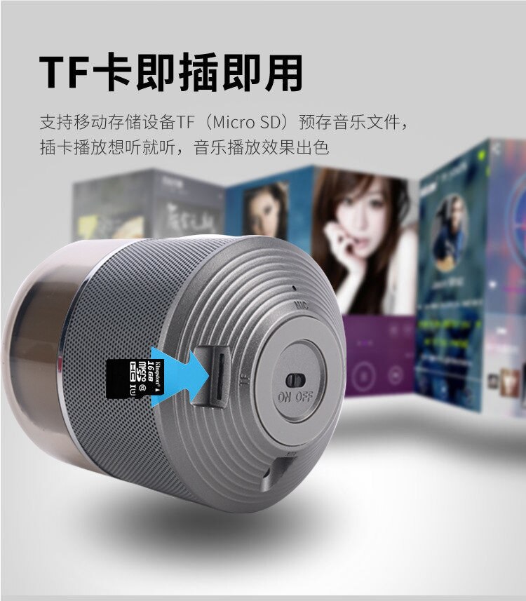 Vattentät trådlös bluetooth-högtalare badrum mini fashionabla musikinstrument med sugkopp inbyggd mikrofon 5 färger