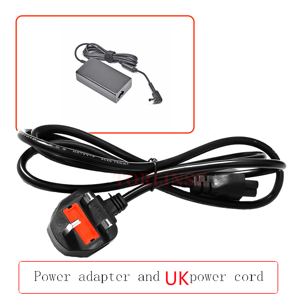 19 V 3,42 A 65 W 5,5 x 1,7 mm AC-Adapter-Ladegerät für Acer Aspire 5315 5630 5735 5920 5535 5738 6920 7520 Notebook-Laptop-Netzteil: Rot