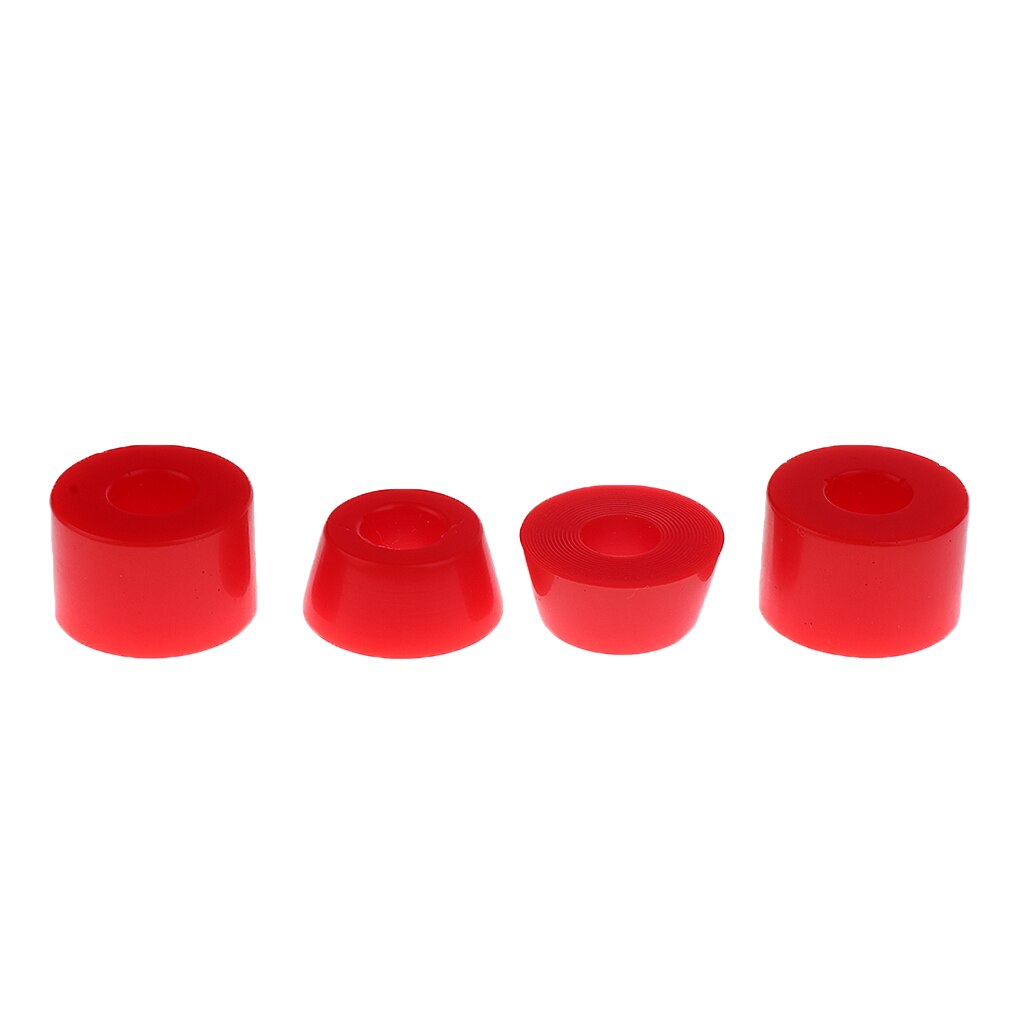 2 einstellen Ersatz Konische Buchsen & Zylindrische Buchsen für Skateboard und Longboard Lastwagen Bausatz 90A 16mm