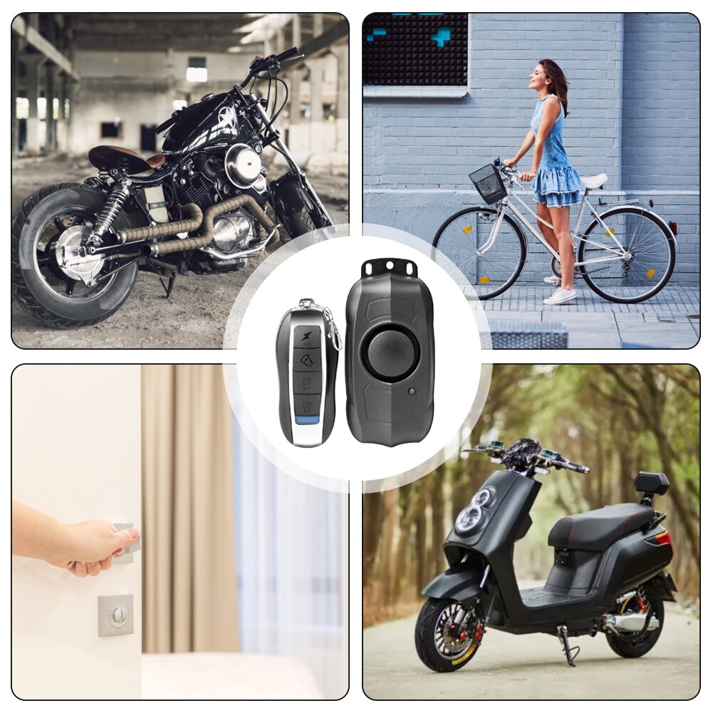 120db draadloze afstandsbediening motorfiets scooter anti-diefstal