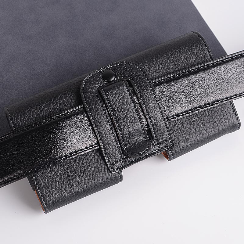 Für xiaomi redmi Hinweis 8 T fallen abdeckung redmi Hinweis 8 T taille tasche männer Halfter hängen tragen stoßfest leder gürtel taschen