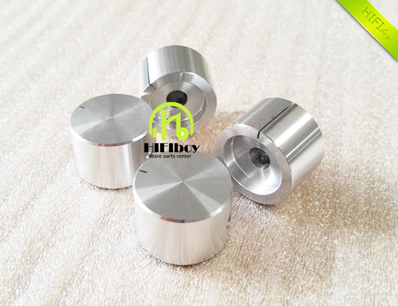 Aluminum Volume knob for amplifier 1pcs Diameter 22mm Height 15mm Potentiometer knob