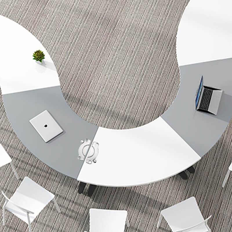 Desktop Assemble Connector Fasten Connector Aluminum Extrusion Hidden Hinges Invisible Concealed Barrel Door Hinge Bearing Wood