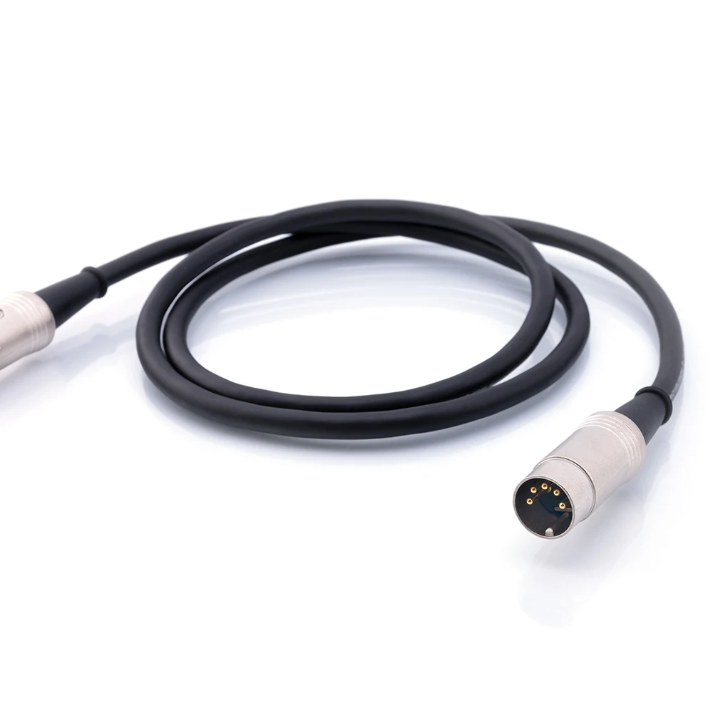 HIFI Monster Midi Audio Cable Extension Cable 5 Pin Male To 5 Pin Male Electric Piano Keyboard Instrument PC Cable Rean Pulg