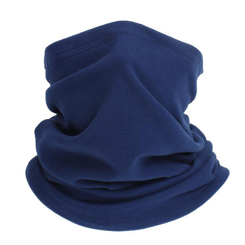 Unisex Cool Cycling Face Mask Turban Magic Scarf Outdoor Sports Bicycle Riding Headband Bike Balaclava Neck Tubes Warmer Bandana: Deep Blue