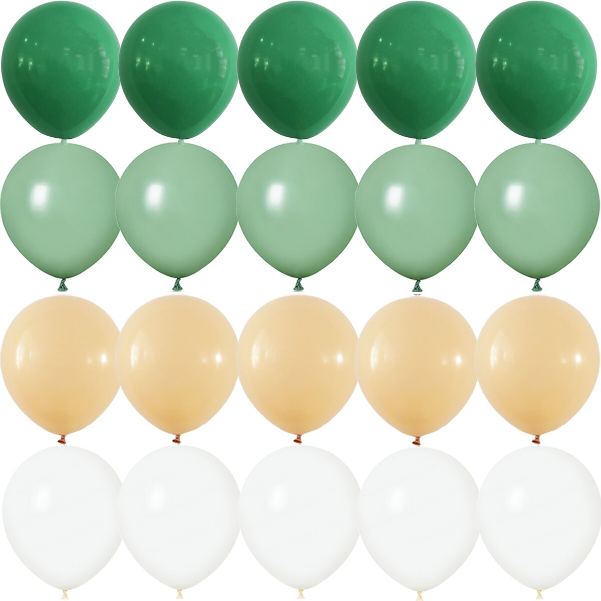 Globos dorados para de cumpleaños, color verde aguacate, confeti metálico para Baby Shower, boda, aniversario, Globos de boda, decoraciones