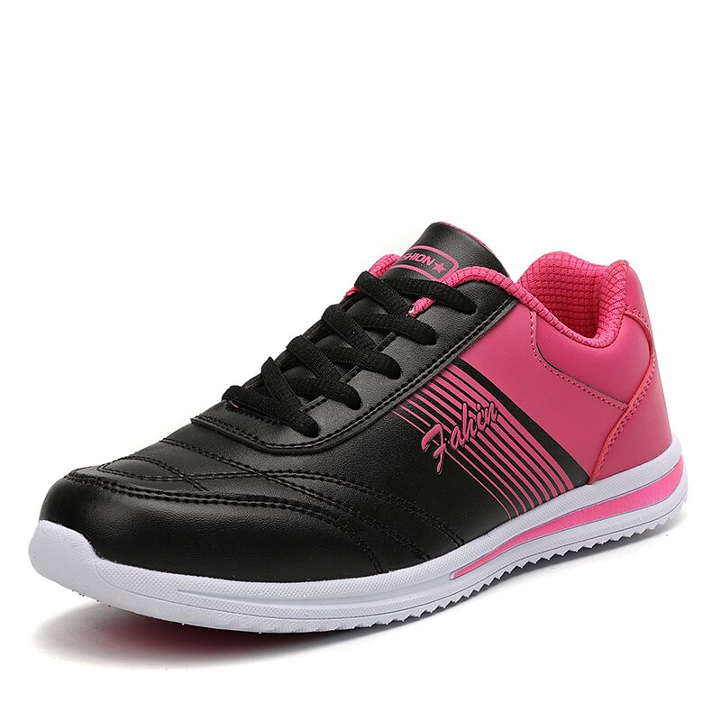 Kvinner tennissko tenis feminino billig kvinnelige treningssko sportsko joggesko tenis plataforma stabilitet mesh tykk såle joggesko: Svart / 8