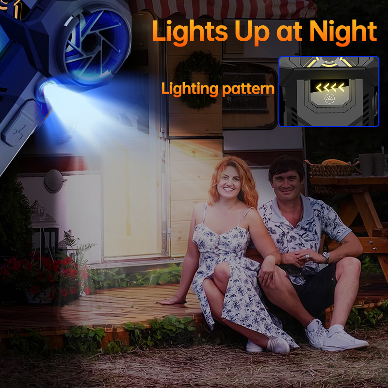 200000 Souffleur d'air électrique RPM, ventilateur turborétique, moteur sans balais, ventilateur puissant à grande vitesse, chargement USB, collecteur de poussière puissant