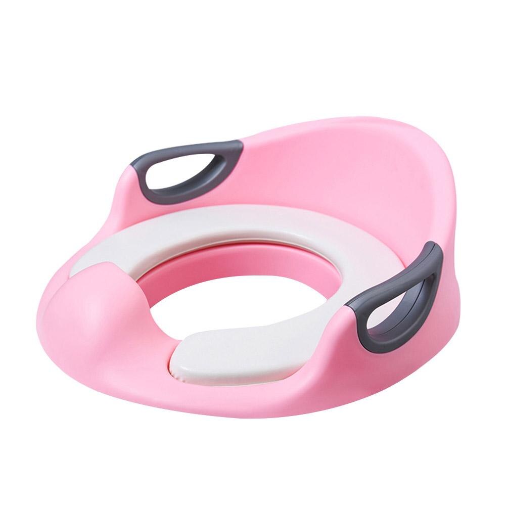 Kinder Trainer Wc Sitz PU Kissen Extra Große Baby Wc Sitz Armlehne Kind Wc: Pink