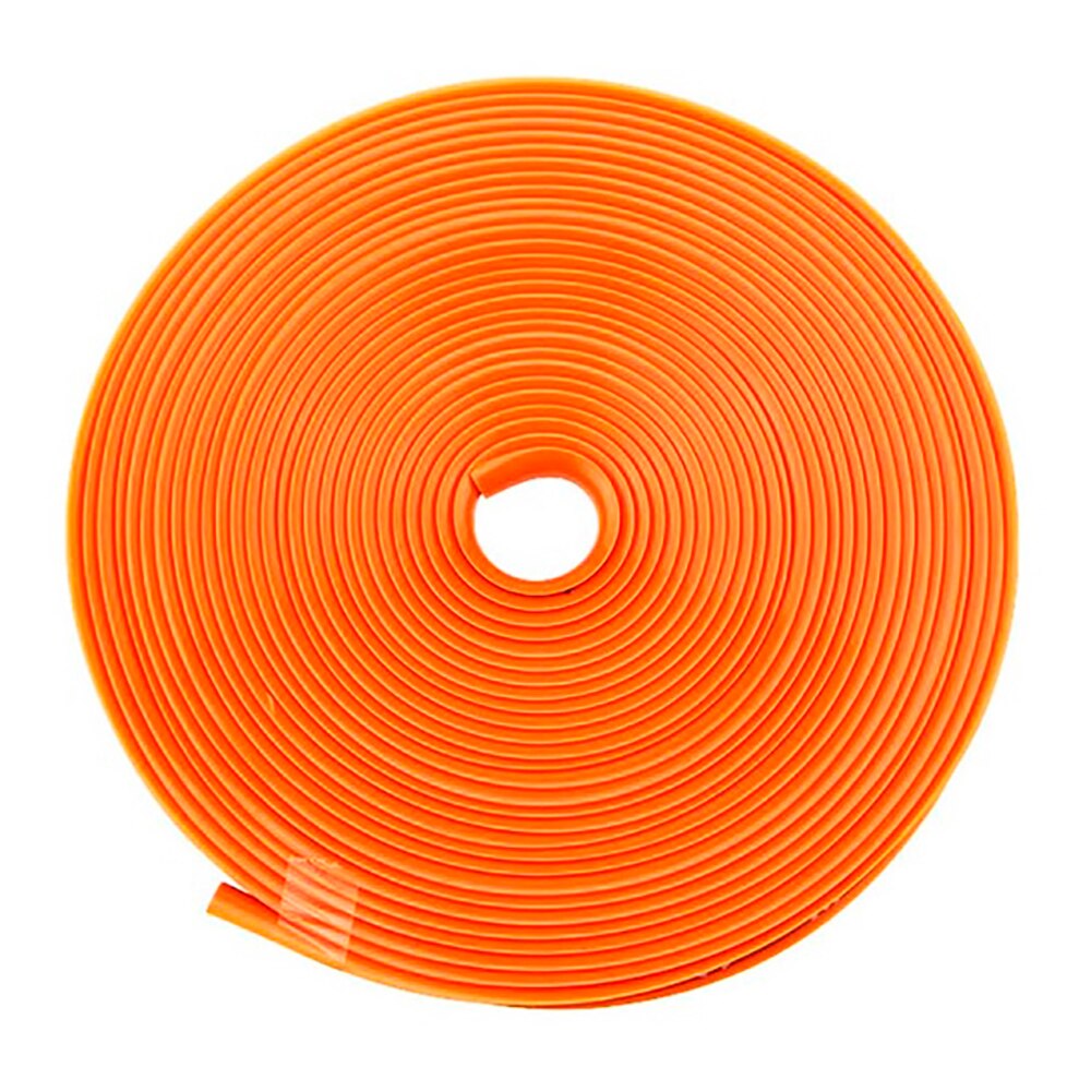 Schutzhülle silikon Band zu schützen Rad legierung räder Auto Rad Profi, dekorative Band für reifen schutz (8 Meter): Orange