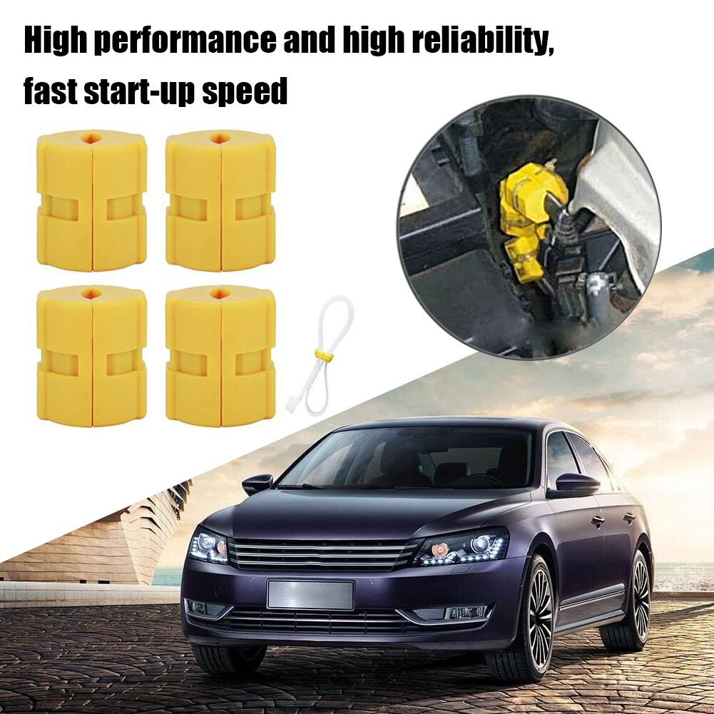 4pcs Universal Magnetic Fuel Saver Car Energy-Saving Emission Reduction Device Car Maintenance Fuel Saver