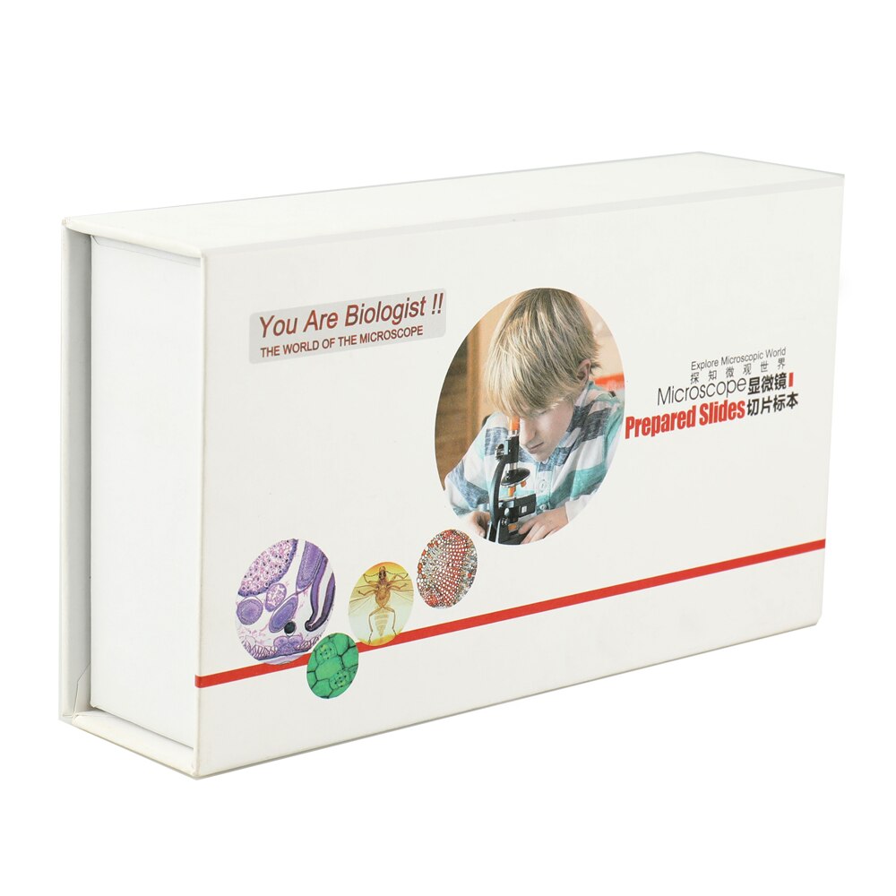 35 Piece of Colorful Microscope Specimens Biological Specimen Slides Primary and Secondary