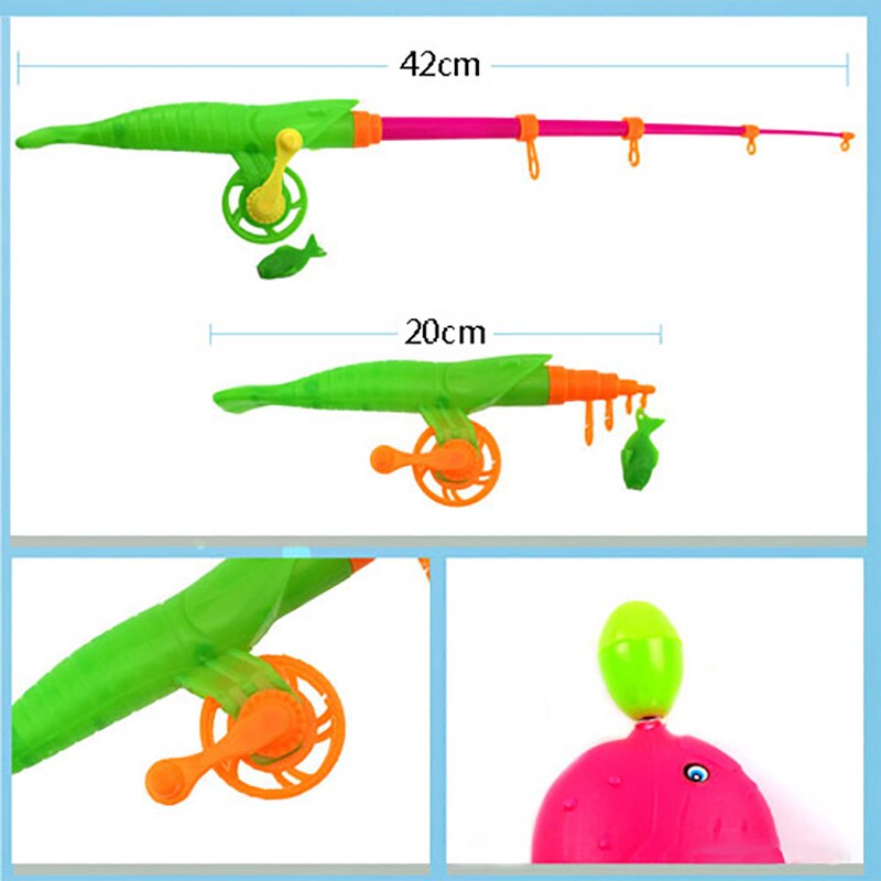 Bad Speelgoed voor Kinderen Vissen Magnetische Speelgoed Drijvende Vissen Spel Opblaasbare Bad Educatief Toy Playset
